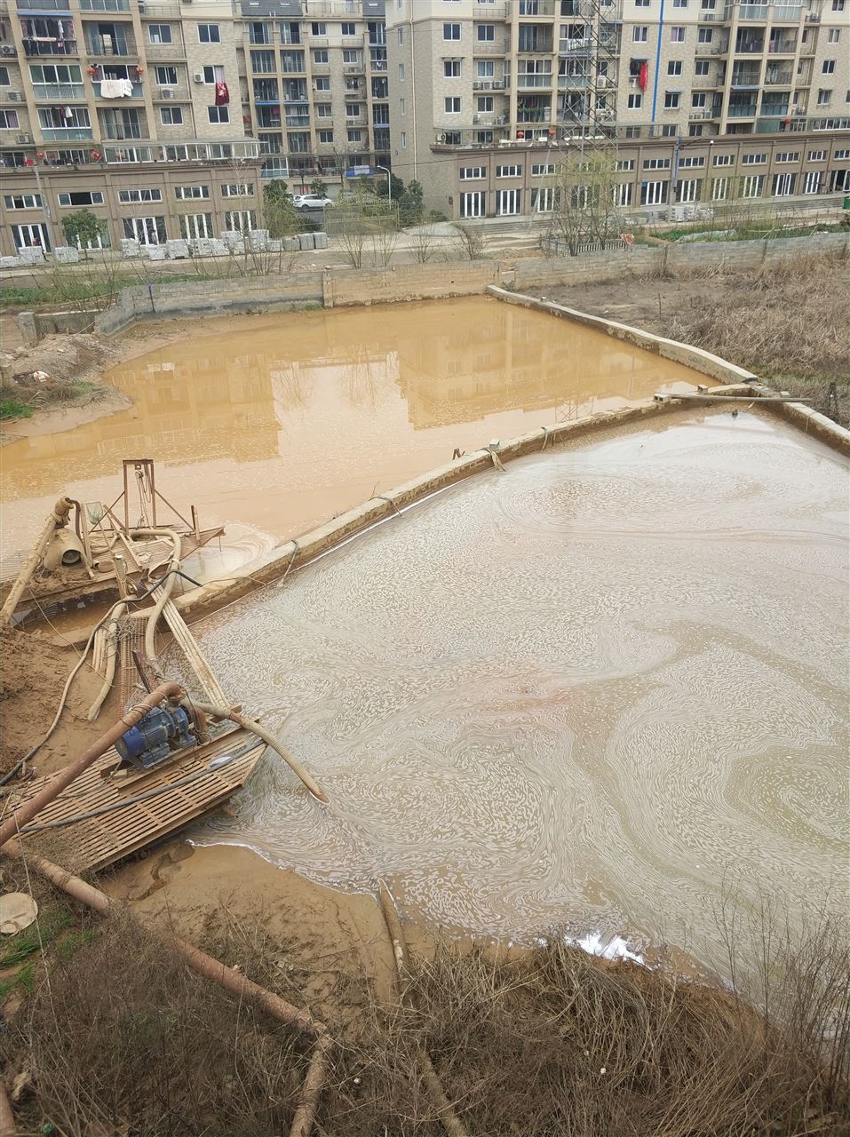 什邡沉淀池淤泥清理-厂区废水池淤泥清淤